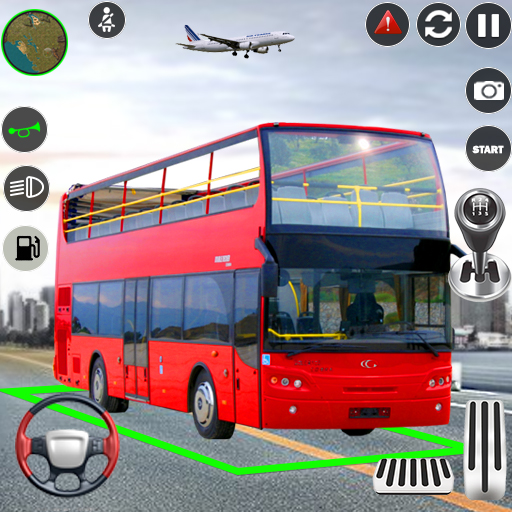 American Bus Simulator Game 3D icon