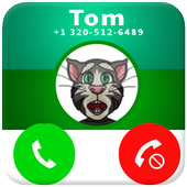 Fake Call From talk Tom icon