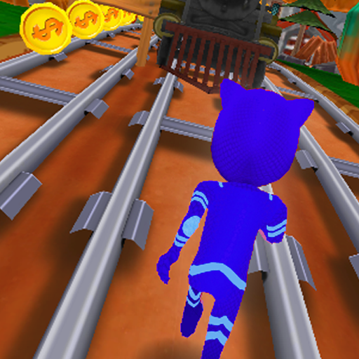 PJ Subway cat Adventure mask runner icon