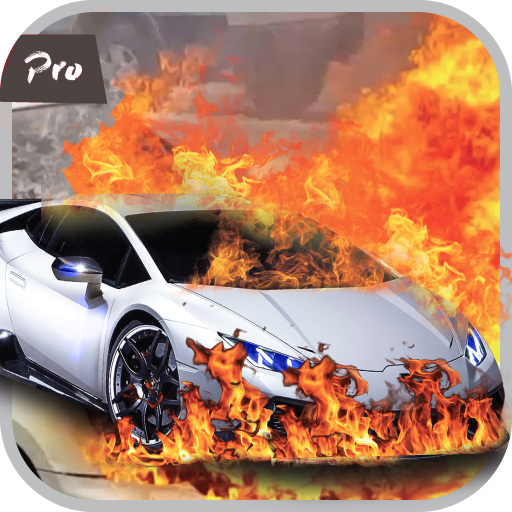 Car in Fire Prank Pro icon