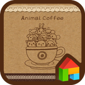 animal coffee icon