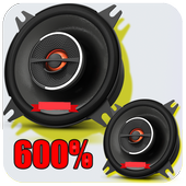 600% super max volume booster(high volume booster) icon
