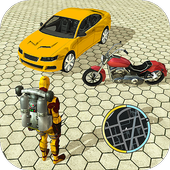 Jetpack Hero Vice Town Crime Simulator icon