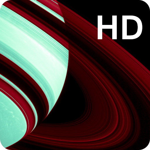 Space wallpapers: Saturn icon