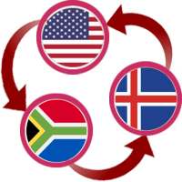 US Dollar To South African Rand and ISK Converter on 9Apps