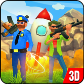 Battlelands War: Rocket Battle Royale 3D icon