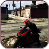 moto burnout race icon