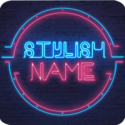 Stylish name maker icon