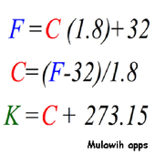 Temperature calculator icon