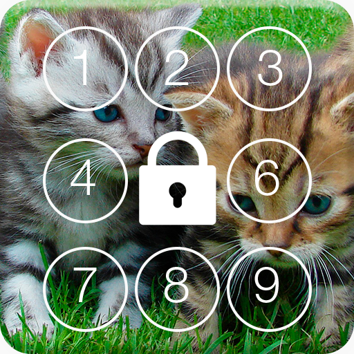 Cat Kitten PIN Screen Lock icon