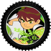 Ben Alien 10 Motorcycle rider icon