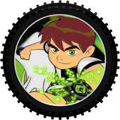 Ben Alien 10 Motorcycle rider