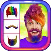 Crazy Man Hair Mustache Beard on 9Apps