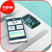 Weight Meter , Scale Digital Machine Prank أيقونة