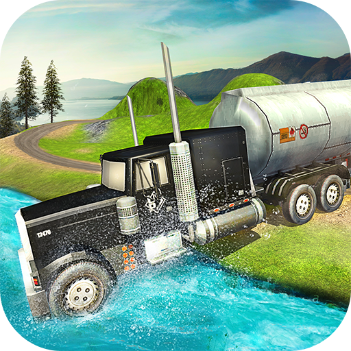 Oil Tanker Truck Driving Simulator: Hill Transport icon