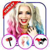 Harley Quinn Makeup icon