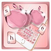 Plush Rose Apple Keyboard Theme icon