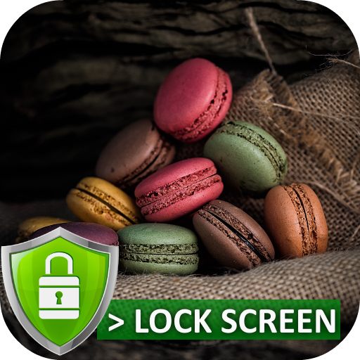 Appetizing Macaron HD Lock Screen icon