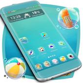 Summer Time Launcher Theme icon