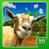 Real Farm Goat Jungle Survival icon