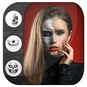 Halloween Face Makeup Photo Editor icon