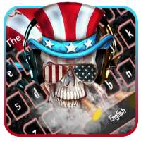 America Dj Skull Theme Keyboad