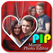 PIP Mirror Photo Editor: collage, pip camera, arts icon