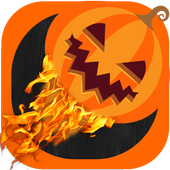 Pumpkin pie Jump target halloween games icon