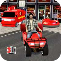 Multi Pizza Delivery Car:ATV Bike,Van & Bumper Car