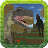 Jurassic craft - dino hunter icon