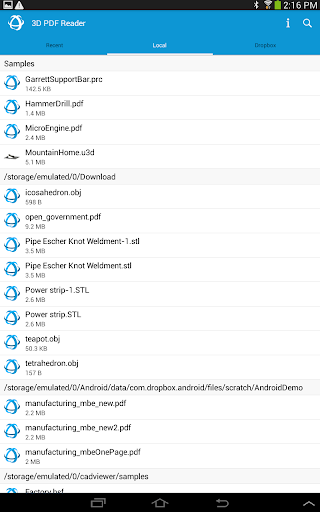 3D PDF Reader screenshot 9