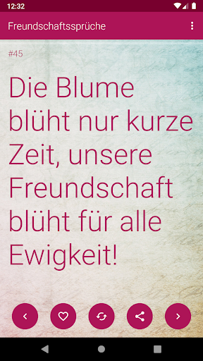 Freundschaftssprüche screenshot 3