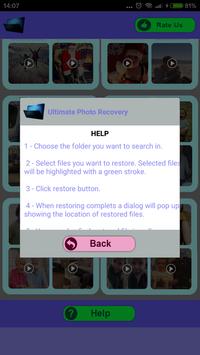 free Undelete Deleted videos screenshot 2