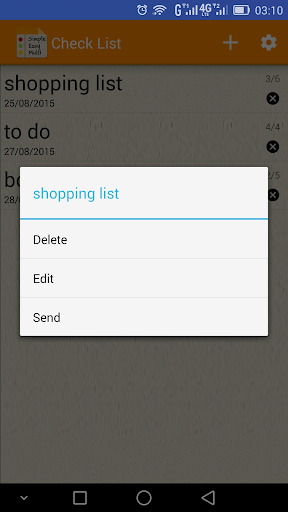 Easy Check list screenshot 6