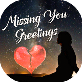 Missing You Photo Greetings icon