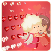 Love Angle Keyboard Theme icon