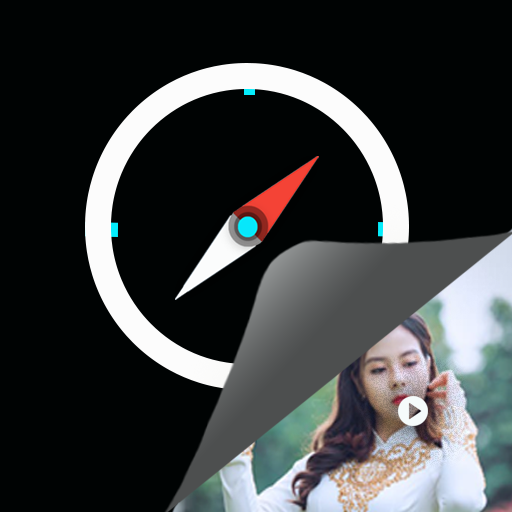 Compass vault : Hide photo video and audio icon