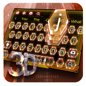 3D Cool Industrial-Style Keyboard icon