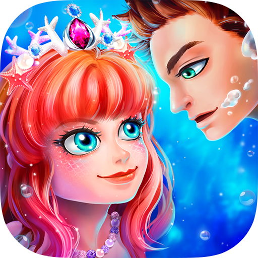 Mermaid Princess Love Story Dress Up &amp; Salon Game icon