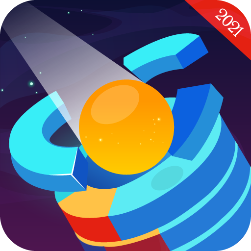 Stackball Smash - Falling Helix Ball 3D icon