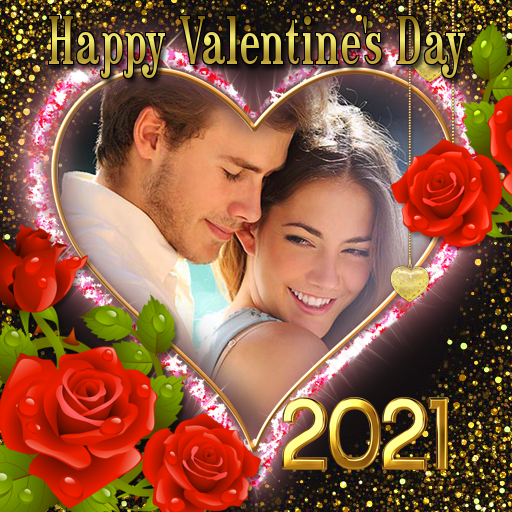 Valentine's Day Photo Frame 2021 icon