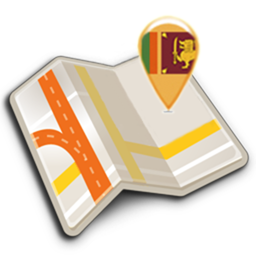 Map of Sri Lanka offline icon