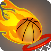 Dunk Hit Fire Shot icon