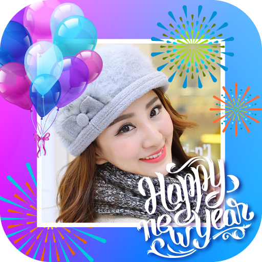 Happy New Year Photo Frames icon