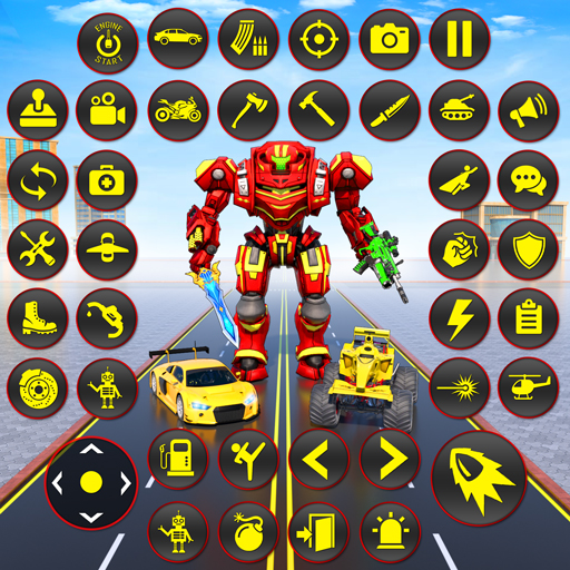 Monster Hero War Robot Games icon