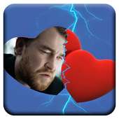 Broken Heart Photo Frames on 9Apps