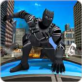 Panther Super Hero Crime City Battle