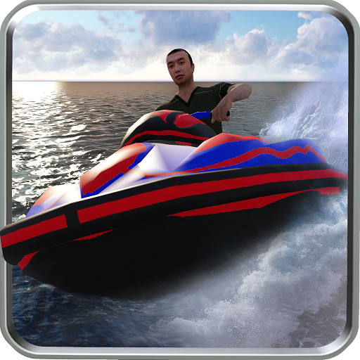 Water Power Boat Racer Simulation 3D icon