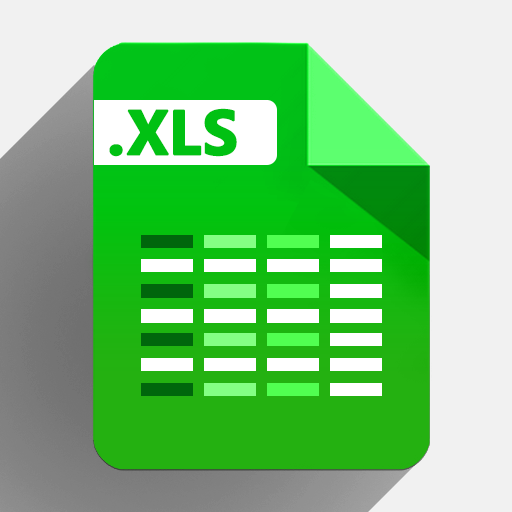 xls file viewer xlsx file reader app icon