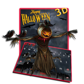 3D Happy Halloween Keyboard Theme icon